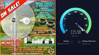 Ultimate Hyperbolic Hyperwave Antenna by Denshoppe PH review by Shopee Customer | Hyperbolic Antenna