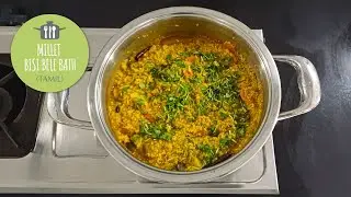 Samai or Little Millet Bisi bele bath tamil
