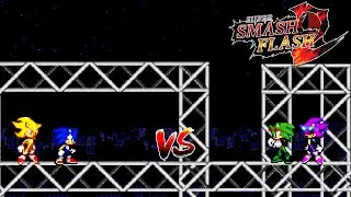 SSF2 Mods: Sonic vs Scourge (Sonic vs Fleetway part 3)