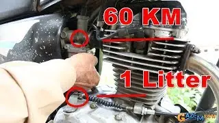 1 Liter Petrol Get 60 Km Honda CG 125 Motorcycle | Best Setting