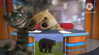 talking tom and ben news duracell power on speedrun kinemaster elephant fox black bear raccoon 