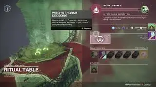 The Sisters Quest Complete | Visit The Lectern Of Divination | Destiny 2: Season Of The Witch
