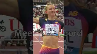 #FemkeBol’s 3 year-in-a-row meeting record streak 🤯  #athletissima #lausannedl #shorts