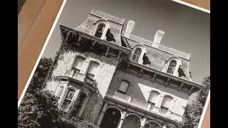 Real Black and White Photo from Digital File