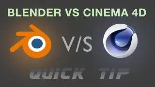 Blender VS Cinema 4D | How to get multiple viewports