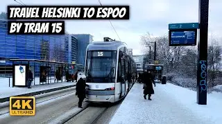 Experience the FASTEST TRAM Ride in Finland from Helsinki to Espoo