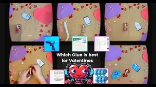 Glue Dot CHALLENGE! Which Adhesive is Best for Candy Valentines?