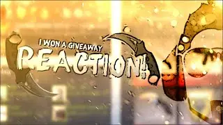 I WON A GIVEAWAY! (Live Reaction)