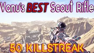Mastering Vanu's BEST Scout Rifle | 50 Killstreak | VE-LR Obelisk Auraxium (Planetside 2)