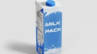 Milk Packaging Design on android || How to make Packaging design On Android