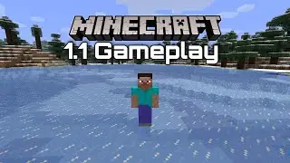 Minecraft 1.1 Gameplay (no commentary)