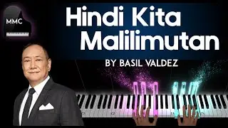 Hindi Kita Malilimutan by Basil Valdez piano cover + sheet music & lyrics