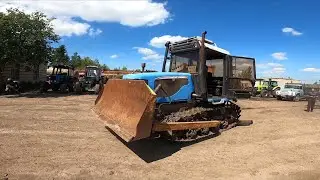 Ну здравствуйте ДТ 75 и ТГ 90! Экскурсия по соседнему хозяйству!