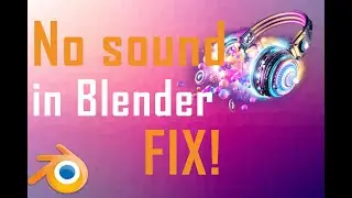 Fix 'No Sound' in Blender Video Editing