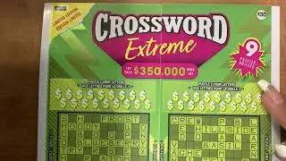 NEW!!! CROSSWORD EXTREME ☘️winner🍀OLG -LIMITED EDITION ONTARIO LOTTERY
