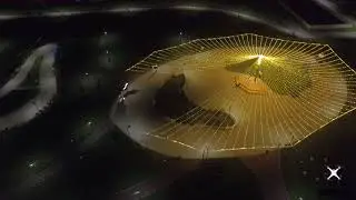Мега парк. ночь