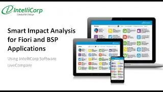 LiveCompare For SAP Fiori And BSP Apps