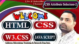 Attribute Selector [attribute=