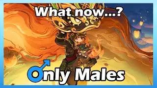 Burning out with GaMing... Only Males | Genshin Impact