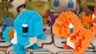 Pokemon Nano Blocks!! (Charizard, Squirtle, Gengar, and Charmander Legos!)