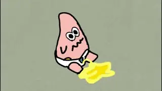 Patrick baby is peeing animation...