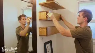 Floating Bathroom Shelves DIY Project w/Zach Hendrickson of Crafted Workshop