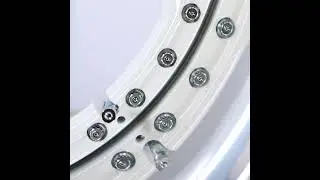 Simmons FR Custom White  Wheels |