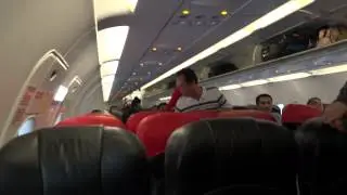 Air Asia within the aircraft / Air Asia, внутри самолета
