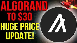 ALGORAND Will Pump To $30 WHY IS HERE? (Algorand News Today & Algorand Price Prediction)