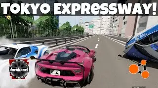 BeamNG Drive - ASSETTO CORSA Mod in BeamNG! Tokyo Shuto C1 Expressway