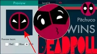 Bonk.io - How to make deadpool skin