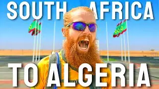 I ran from South Africa to Algeria