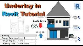 Underlay Setting in Revit Tutorial//Underlay Orientation