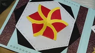 Flower envelope card tutorial | step by step | easy to make it