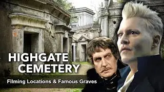 Highgate Cemetery - Filming Locations and Famous Graves   4K