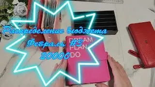 Распределение бюджета 20000// Третье распределение Февраля2024/ 