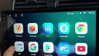 Toyota Allion. Андроид магнитола + активный сабвуфер.