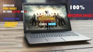 How to download PUBG Mobile On Laptop Or PC FREE!