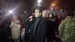 СРОЧНО! ПРОТЕСТ ПРОТИВ СНОСА  памятника СОВЕСКОЙ АРМИИ в Софии. - 13.12.2023 г.