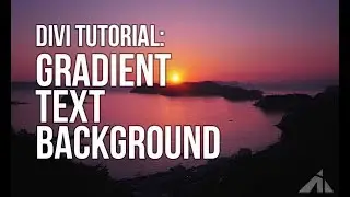 AI DIVI Tutorial - Gradient Text Background