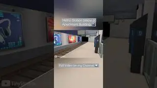 Metro Station under Apartment Building - Stop Motion - No CC 