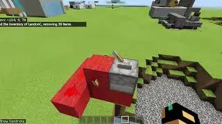 How to make a Redstone and Sticky Piston door!