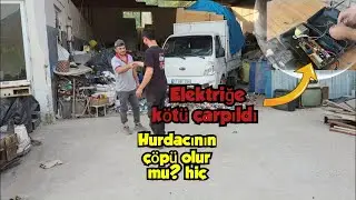 Hurdacının çöpünü satın aldı, 220 volt inverter yaptı,UPS yapımı