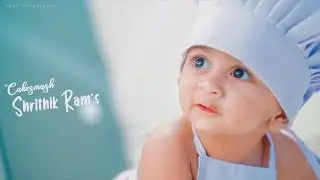 Shrithik's Cake Smash ll CRAK