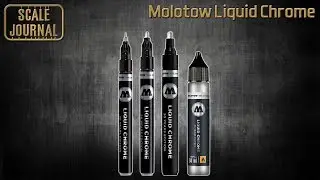 Usage of markers Molotow Liquid Chrome in scale modeling hobby