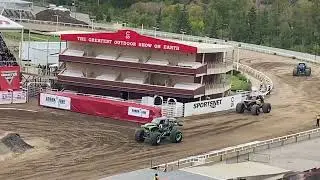 Grave digger on 2 wheels #monster jam # grave digger| Calgary, Canada