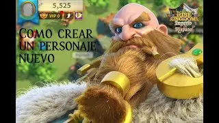 Como crear un nuevo personaje | Rise Of Kingdoms