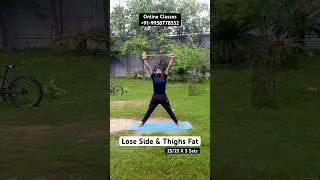Exercise for Side Fat & Thighs Fat Loss / Yoga for Side fat / Yoga for Thighs Fat / #ytshorts
