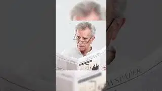 He Just Wanted To Read The DAILY NEWSPAPER