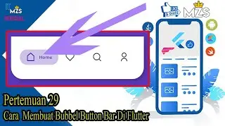 Membuat Bubble Bottom Bar Di FLutter